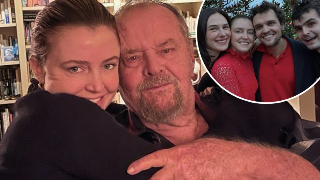 Jack Nicholson Stuns Fans with Rare Family Photo