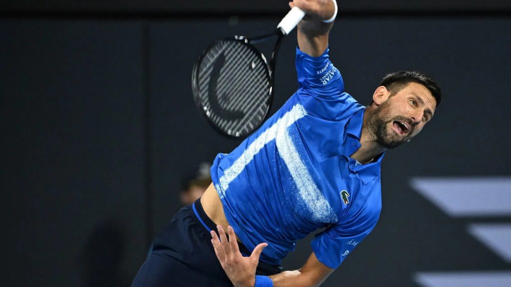 Novak Djokovic Falls in Brisbane