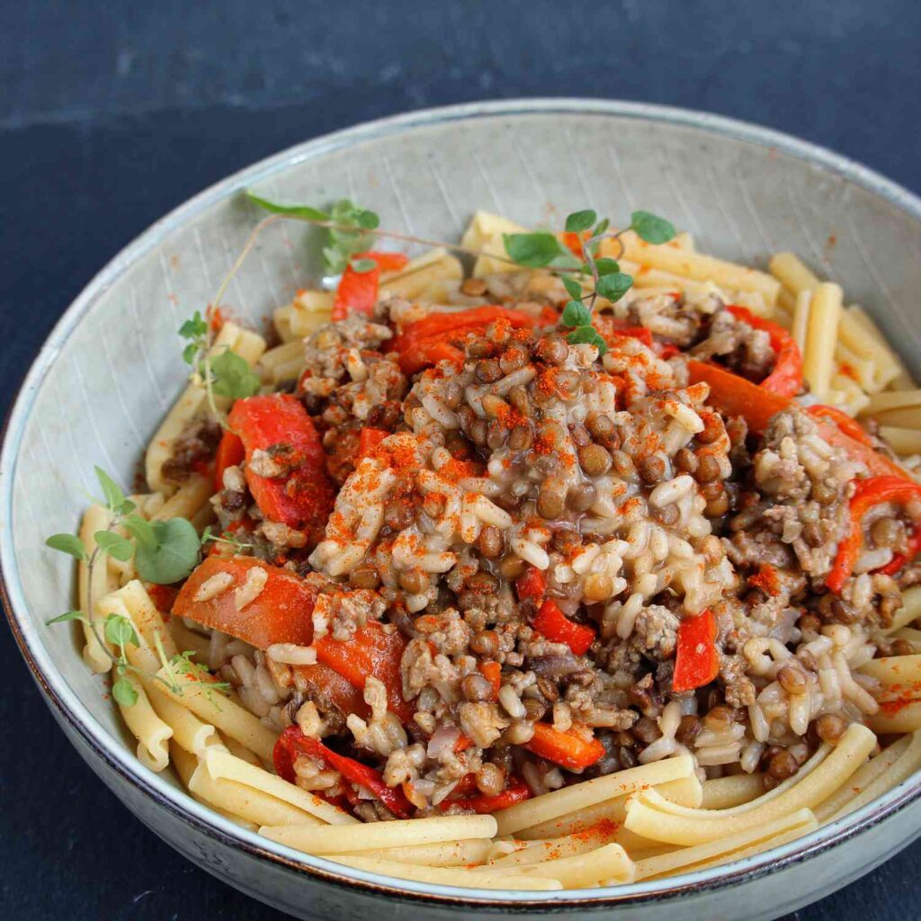 Lentil & Brown Rice Pilaf