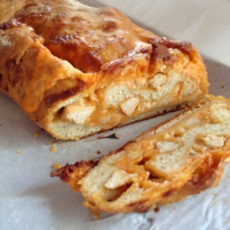 BBQ Chicken Garbage Bread Recipe 1