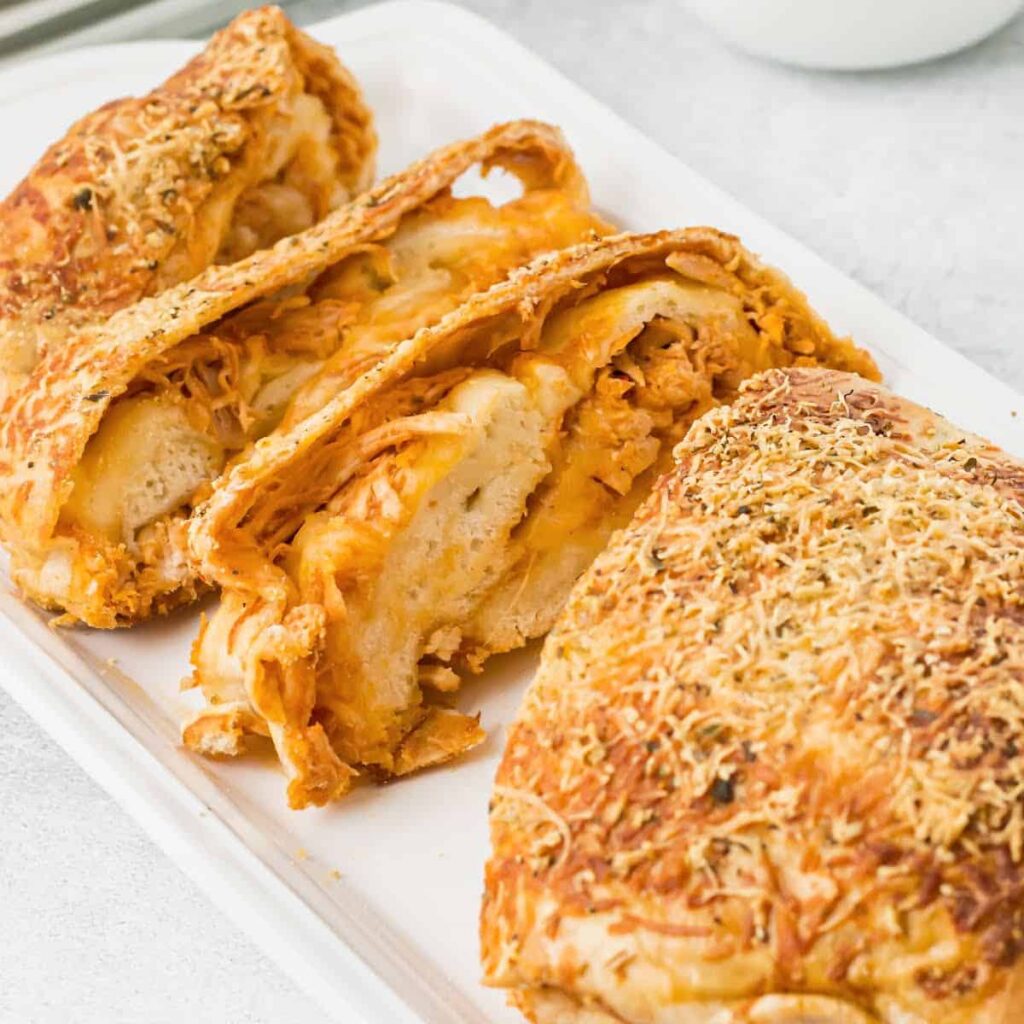 BBQ Chicken Garbage Bread Recipe