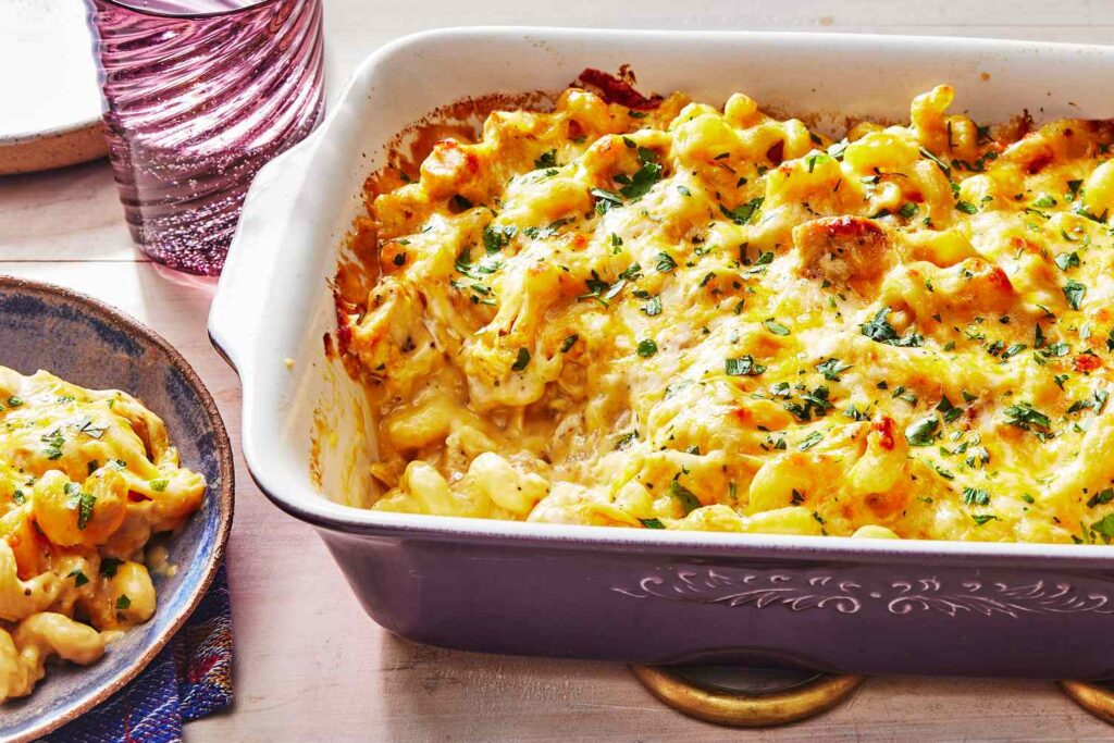One Pan Cheesy Chicken Breast Casserole Recipe