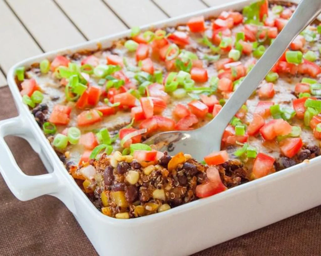 Quinoa & Black Bean Casserole Recipe