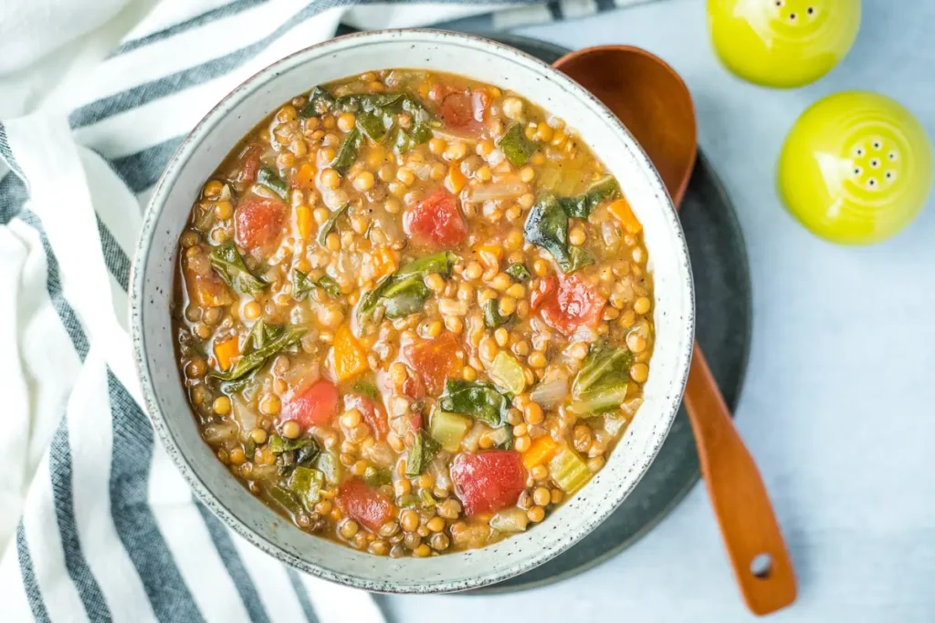 Slow Cooker Yellow Lentil Stew Recipe
