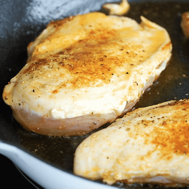 Spicy garlic butter chicken breast Recipe